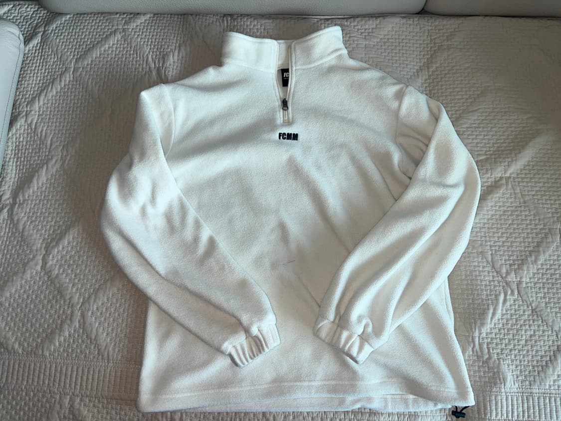 FCMM 하프넥 플리스 아이보리 S 상품이미지1