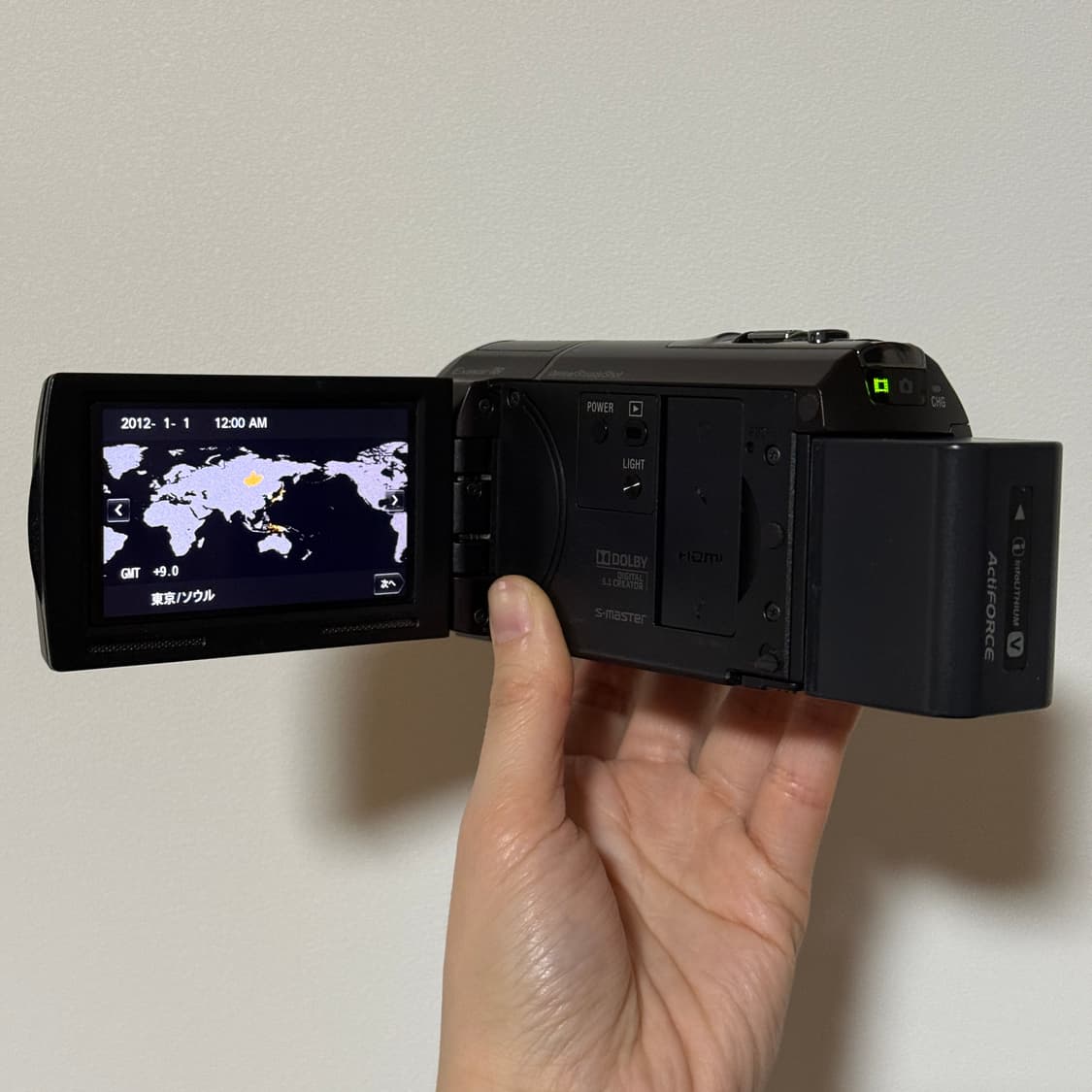 SONY HDR-CX590V 소니캠코더 소니핸디캠 빈티지캠코더 디카 상품이미지7