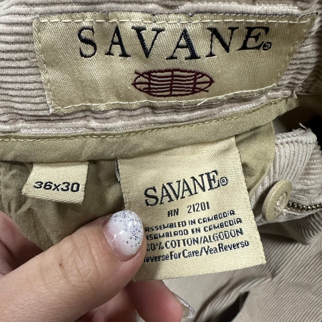 ✨ (바배) SAVANE 코듀로이 팬츠  상품이미지4