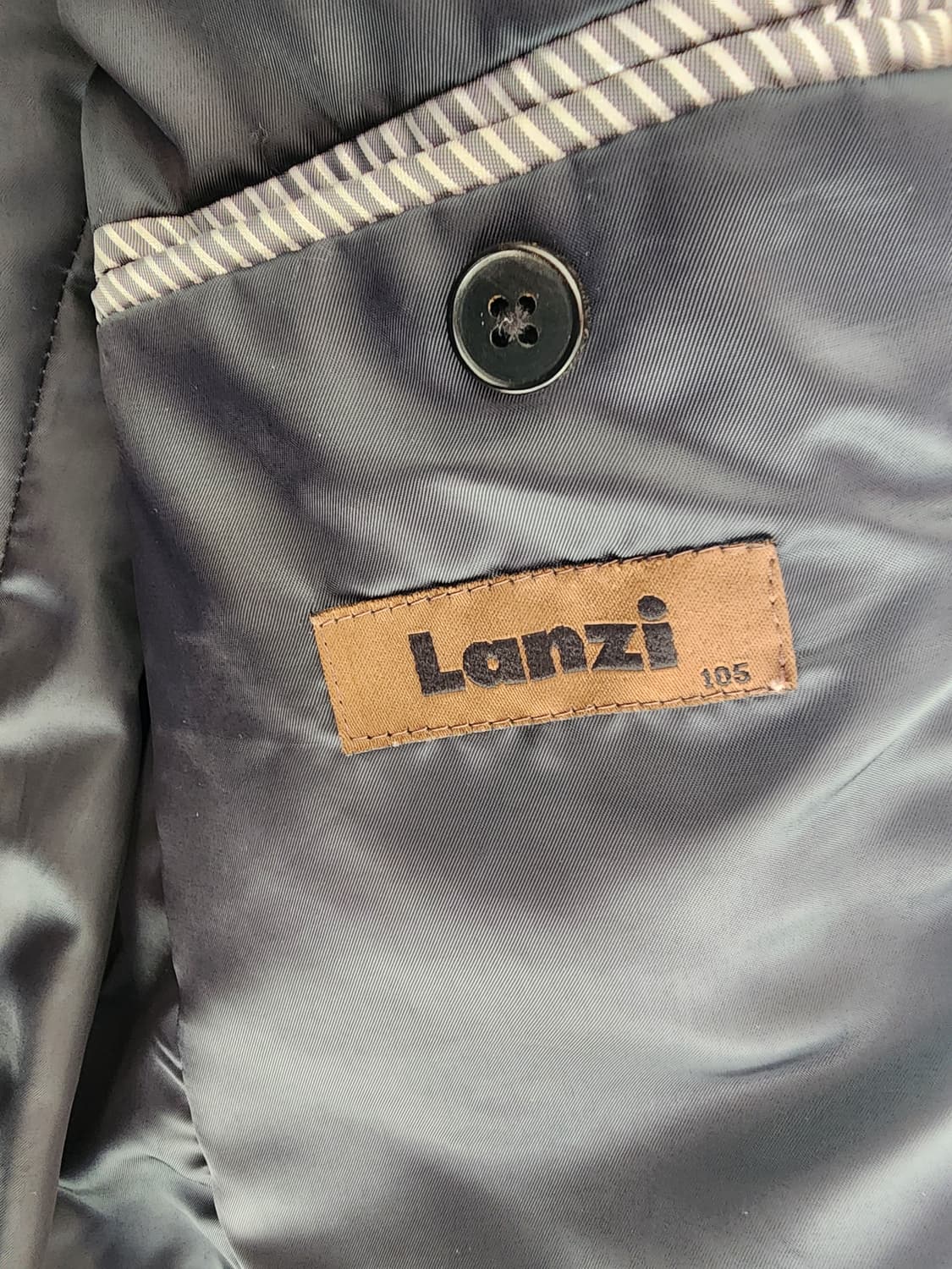 란찌 다크네이비 블레이저 자켓 팜. 100~105사이즈 lanzi 상품이미지4