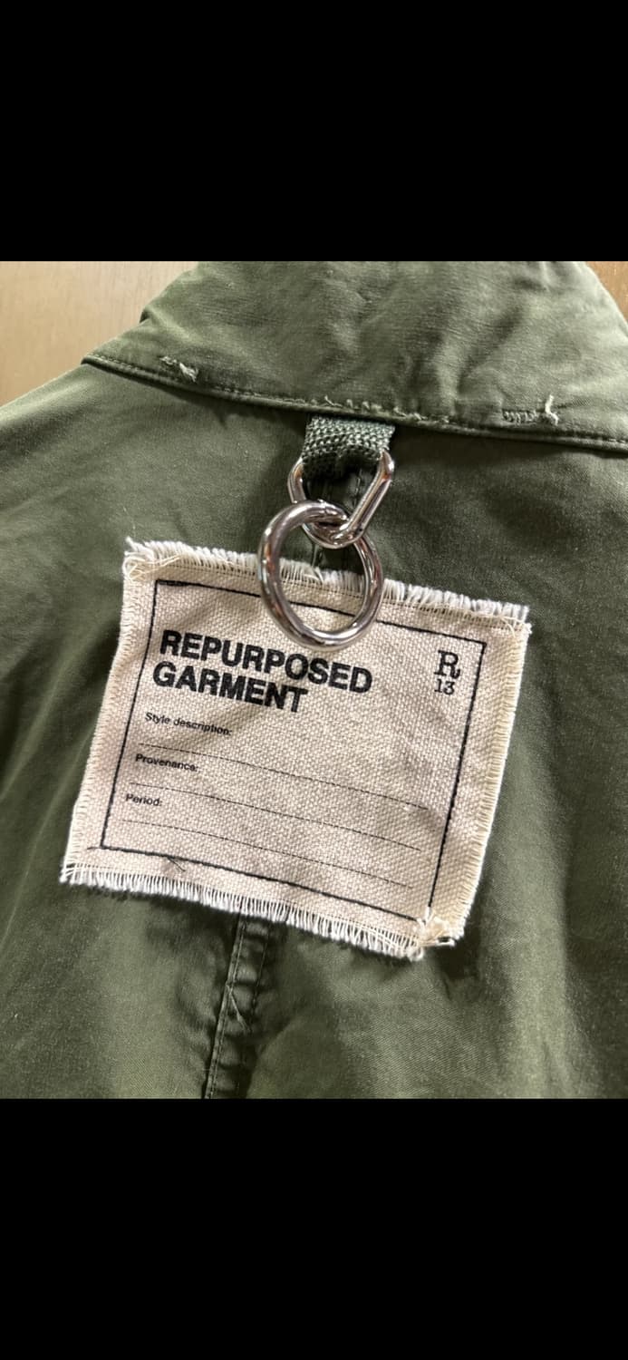 R13 알써틴 리퍼포즈드 링 파카  상품이미지7