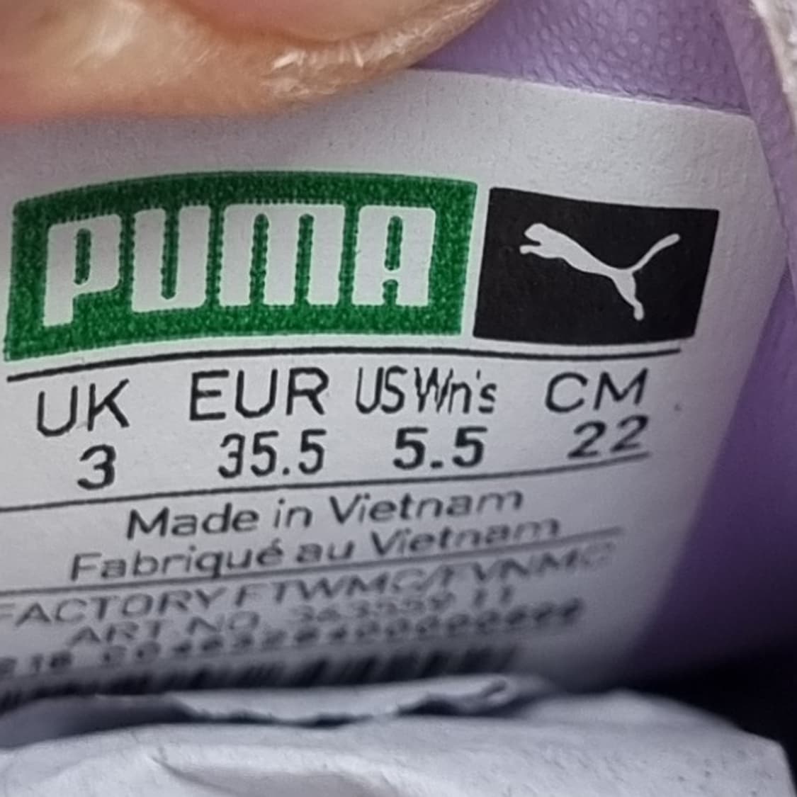 푸마 스웨이드 플랫폼 운동화 220 상품이미지6