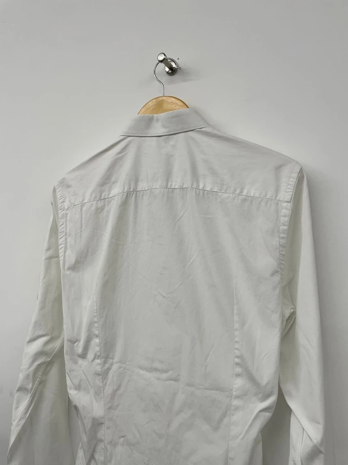 닐바렛 스키니핏 배색 코튼 셔츠 PN9755 상품이미지4