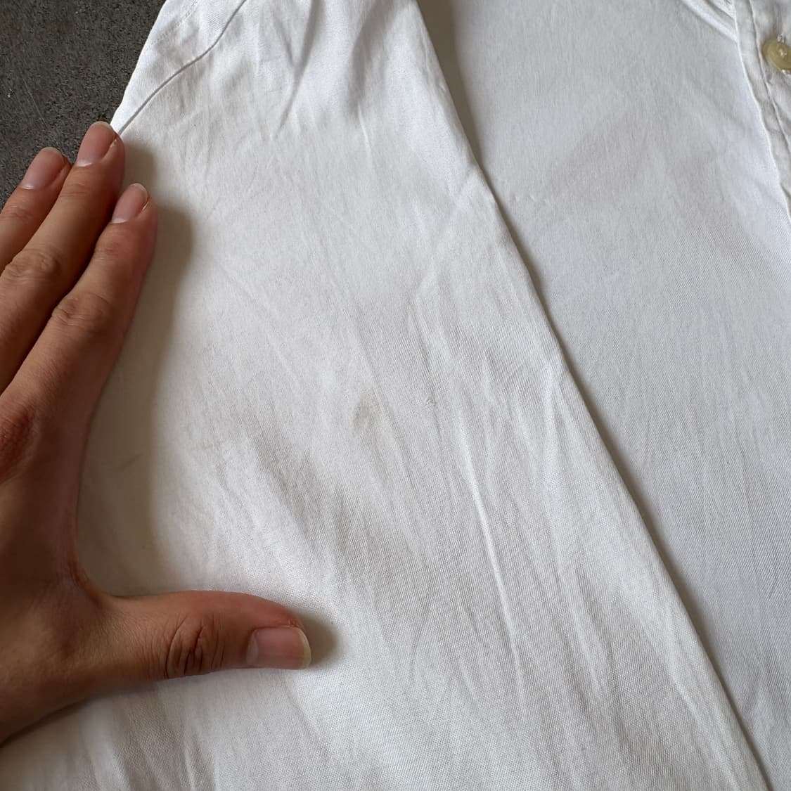 폴로 정품 최신라벨 화이트 클래식 포니 로고 포플린 셔츠 상품이미지6