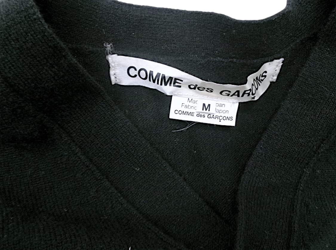 꼼데가르송 울 니트 가디건 상품이미지3