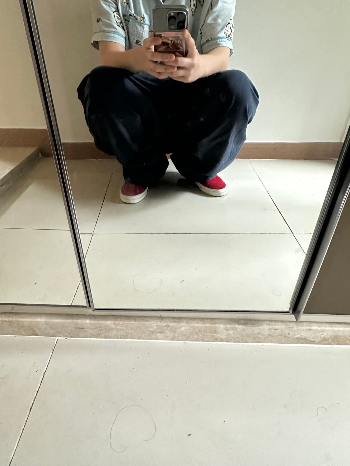 칼하트 덩가리핏 네이비 상품이미지5