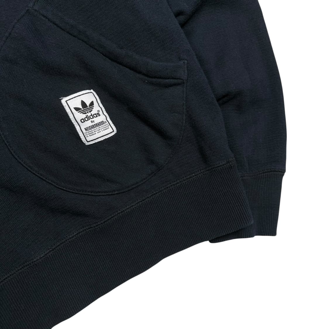 아디다스x네이버후드 블랙컬러 후드티 상품이미지5