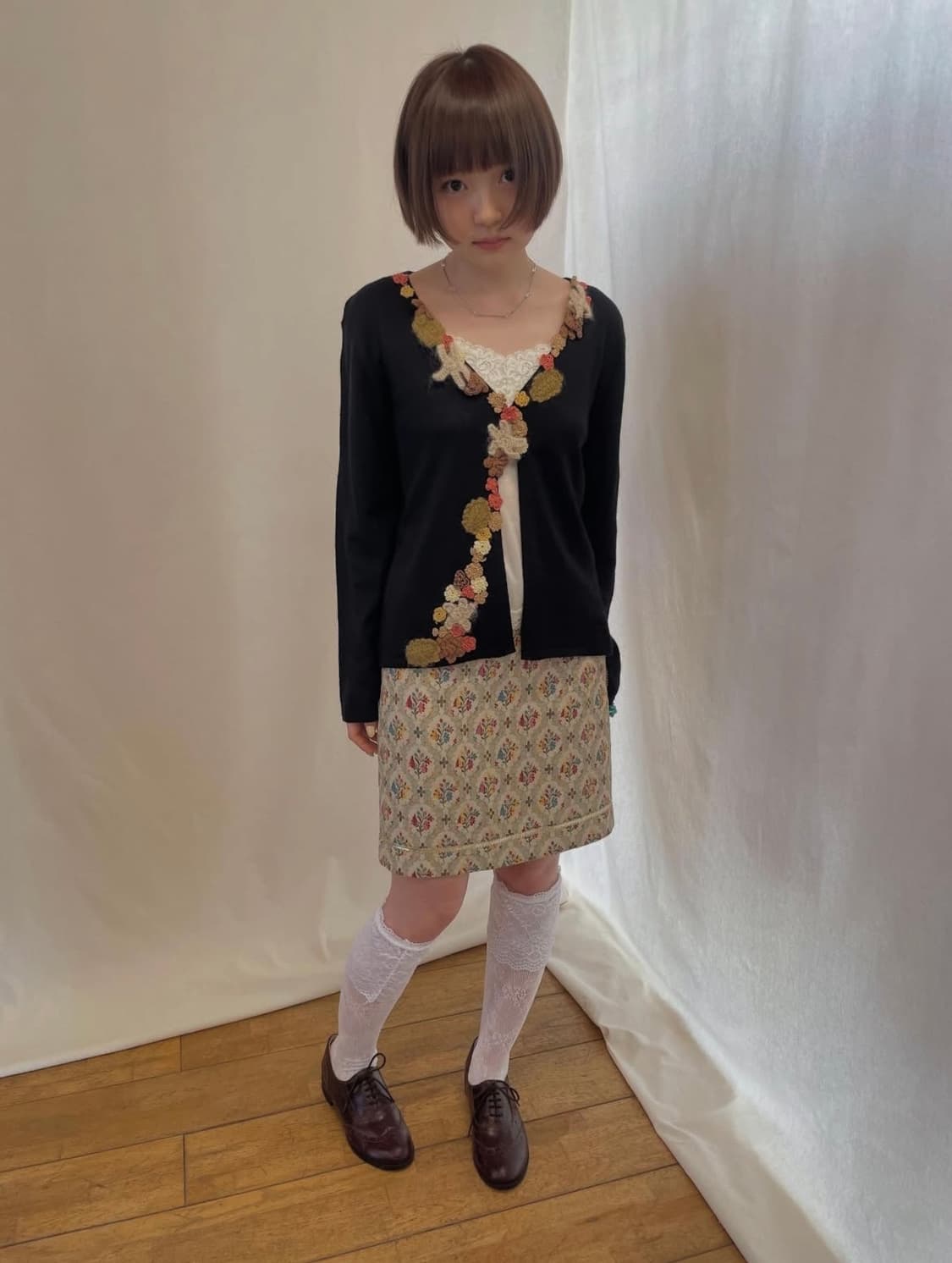 floral skirt 상품이미지5