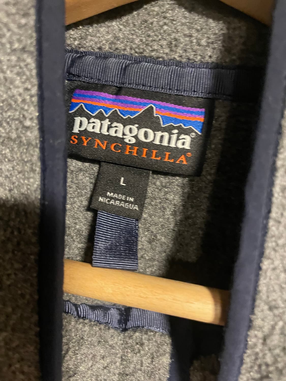 파타고니아 신칠라 그레이 L 상품이미지3