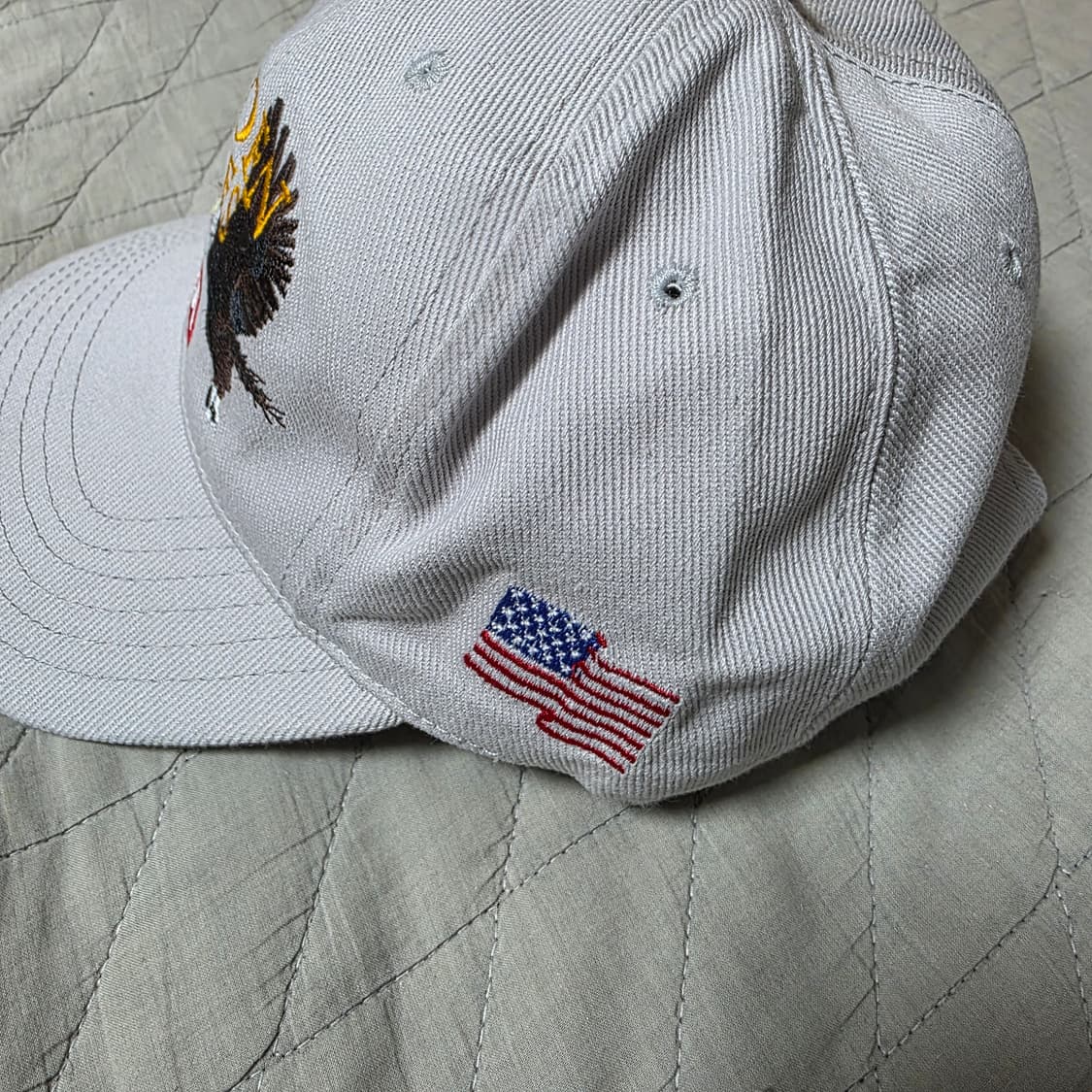 [OS] 빈티지 NRA 골든 이글 6패널 캡 아이보리 상품이미지3