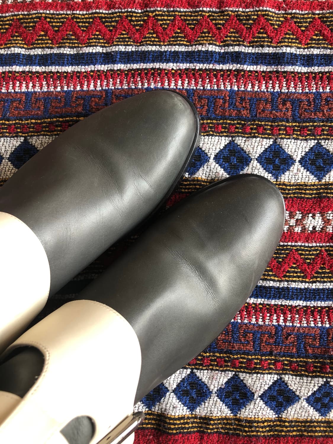 피에르하디 레더 버클 앵클 부츠 240 상품이미지6