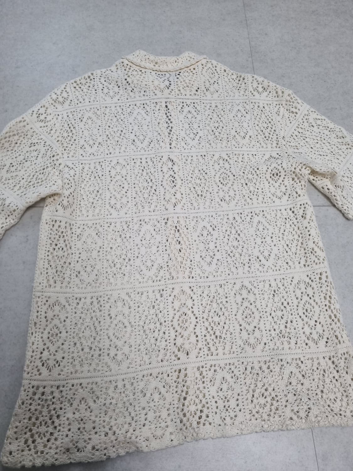 호쿠스포쿠스 크로셰 셔츠 가디건 상품이미지9