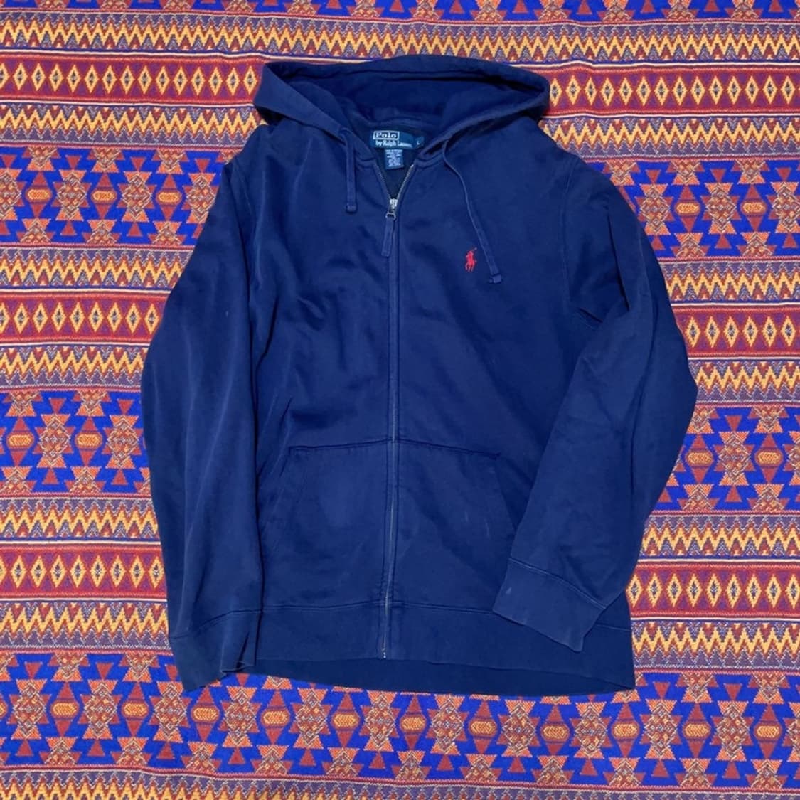 [110] 폴로랄프로렌 네이비 후드집업 상품이미지1