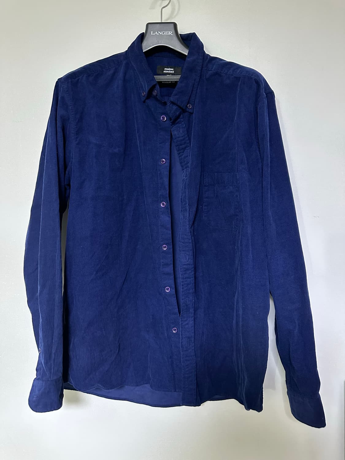 무신사 스탠다드 남성 코듀로이 셔츠 상품이미지1