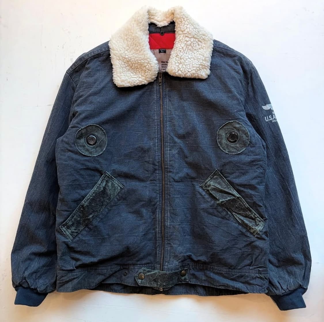 US Airforce B-15 플라이트 자켓 상품이미지1