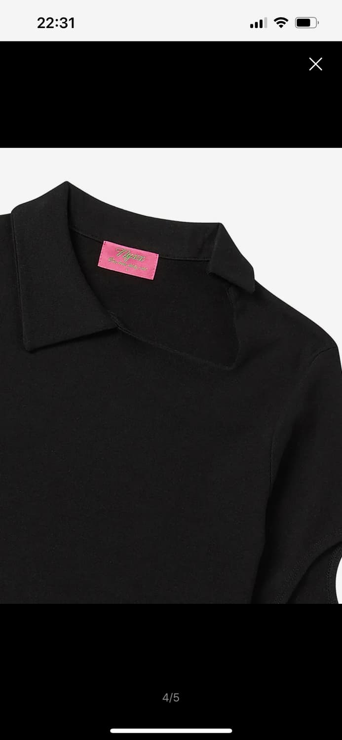 NYXX 비대칭 티셔츠 새상품 상품이미지8