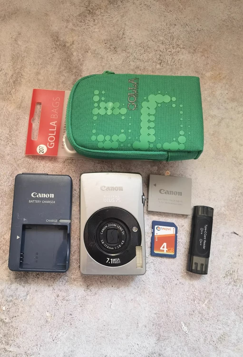 캐논 익서스 75 CANON IXUS 75 빈티지 디지털카메라 디카 상품이미지6