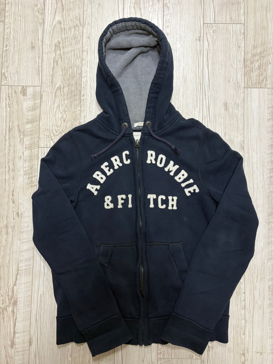 아베크롬비 후드집업 네이비 양홍원 L 상품이미지1