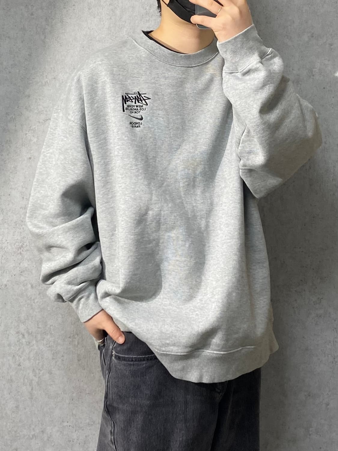 [XL] Nike x Stussy 나이키 스투시 NRG 헤비웨이트 스웻 상품이미지10