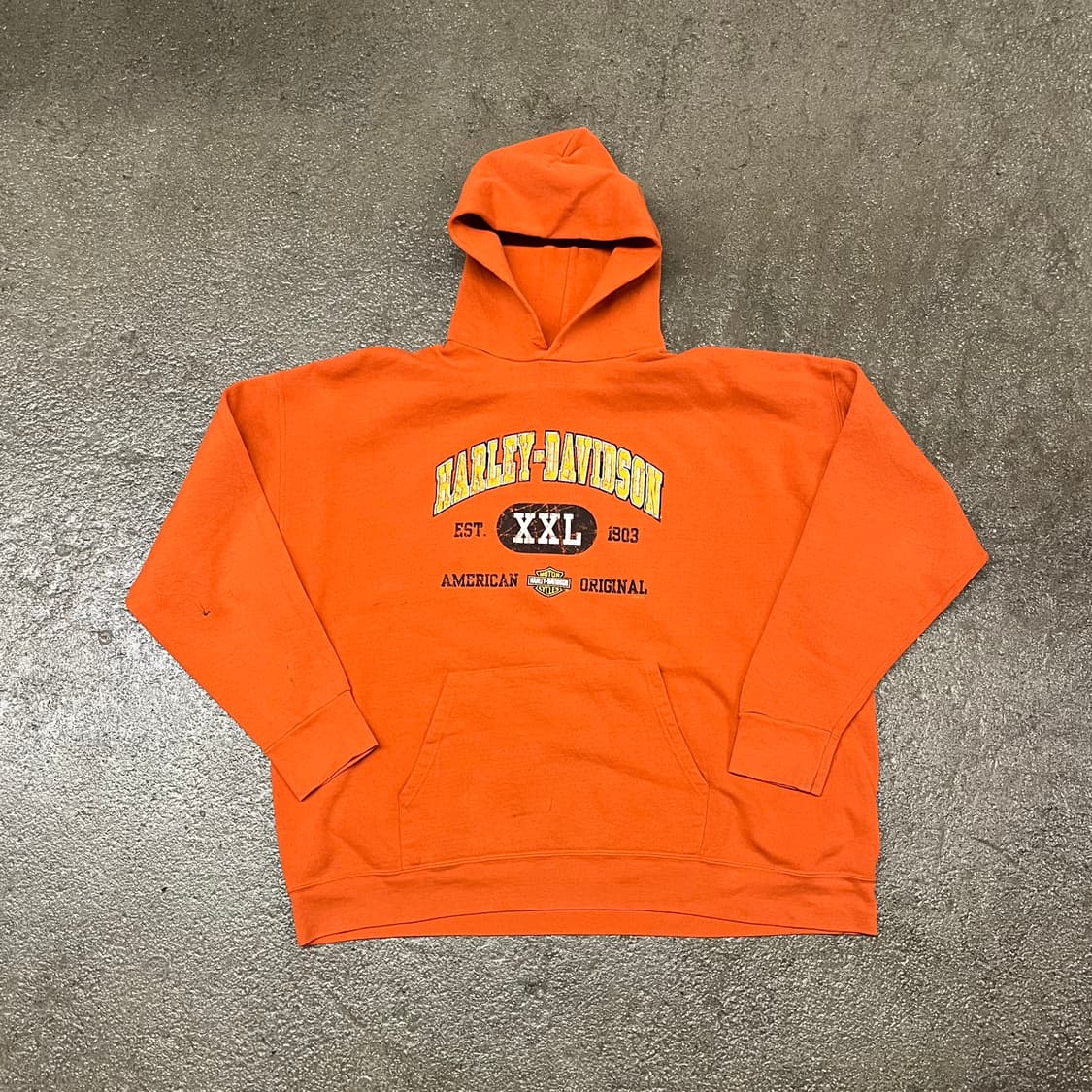 00s 할리데이비슨 프린팅 후드티 (110-115) 상품이미지3
