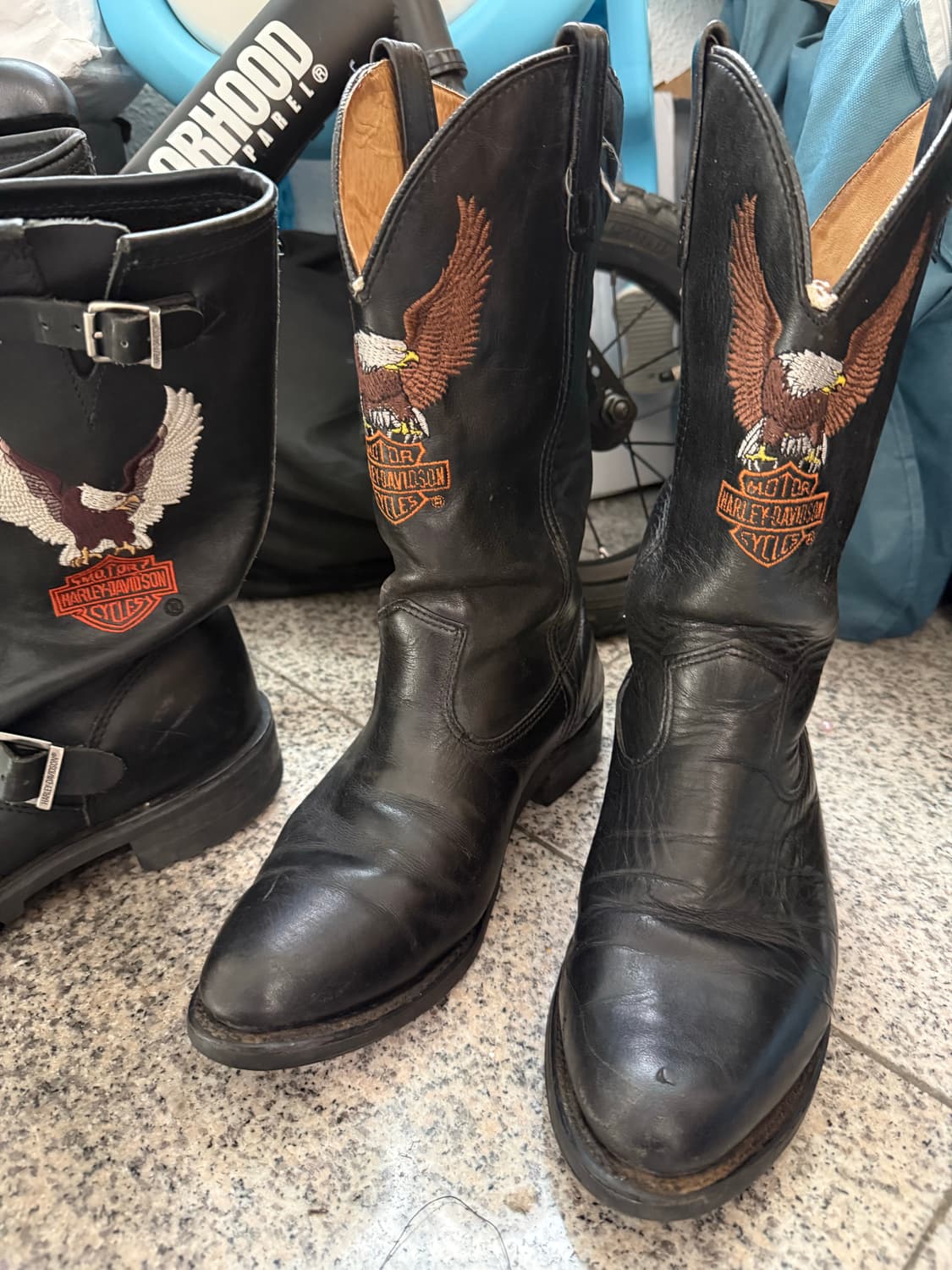 할리데이비슨 웨스턴 부츠 상품이미지1