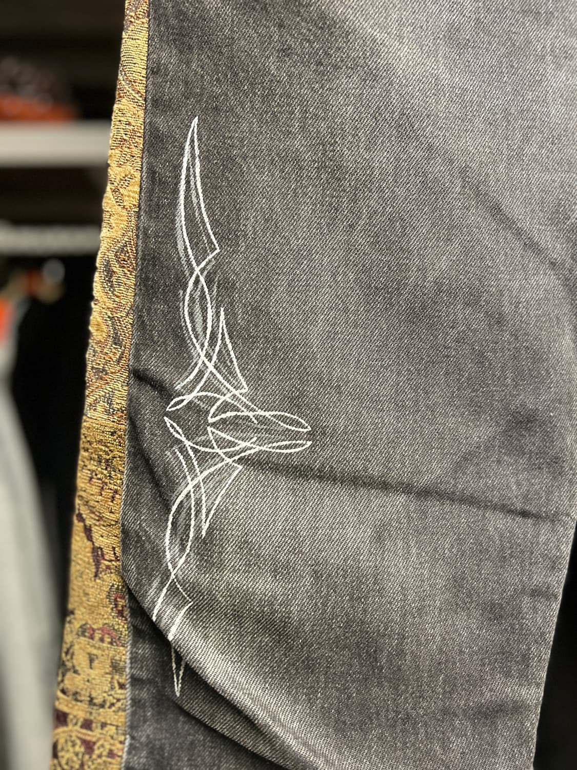 칠드런오브더 디스코댄스 흑청 패치워크 데님 2 상품이미지8