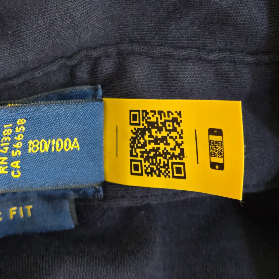 [L] Polo Ralph Lauren 클래식핏 반팔 폴로셔츠 (네이비) 상품이미지5