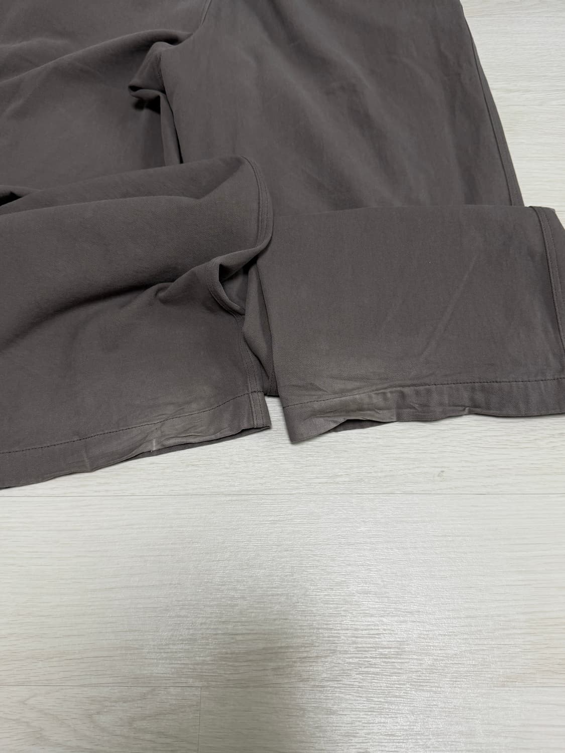 고낙 소프트코튼 치노팬츠 워시드그레이 상품이미지5