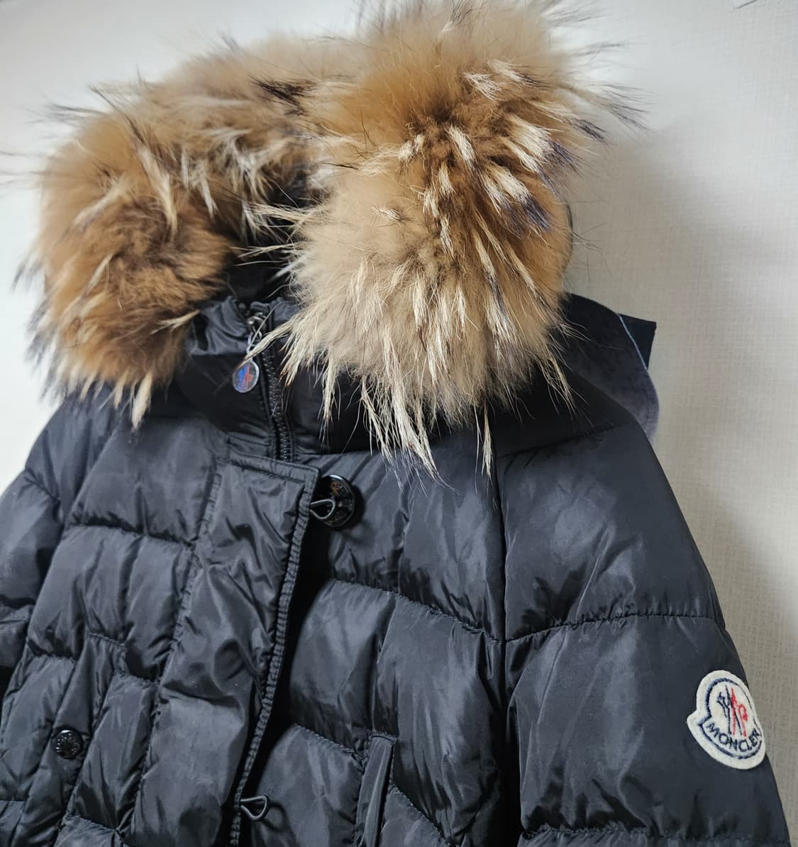 [정품 ] 몽클레어 숏패딩 클로에/클리온 쪽스퍼 블랙 패딩1 (여성용)  상품이미지4