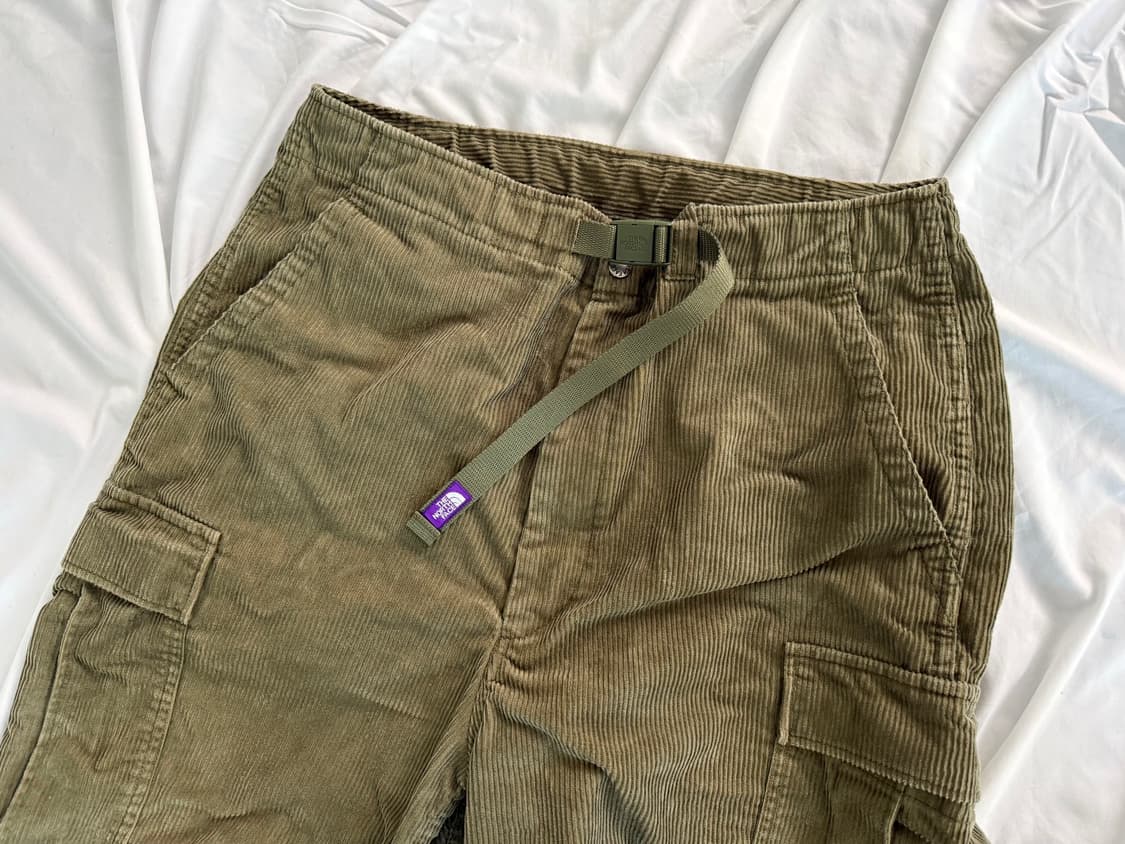 노스페이스 퍼플라벨 와이드 카고 코듀로이 팬츠 나나미카 상품이미지2