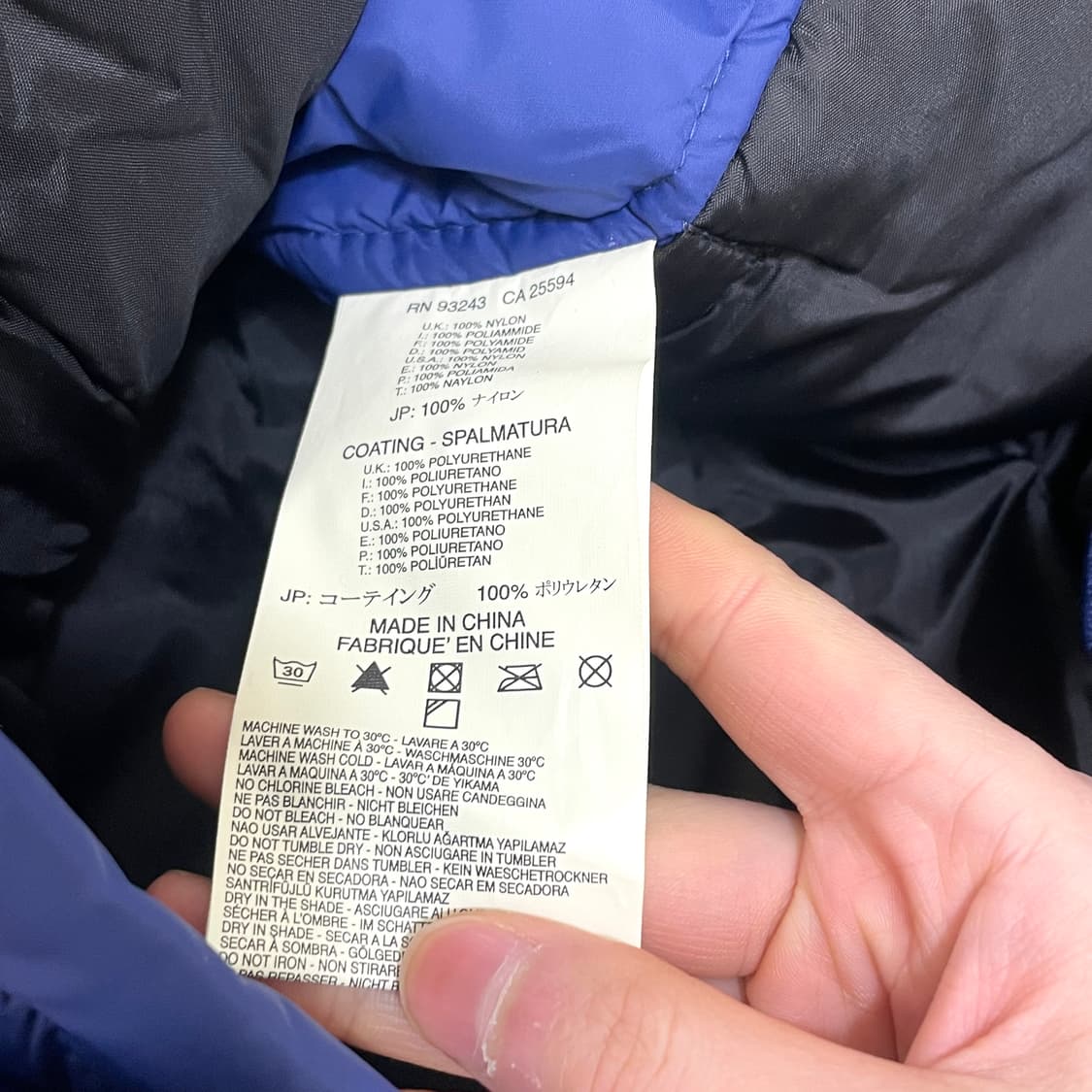 디젤 블루 폴리 패딩점퍼 남성M 상품이미지8