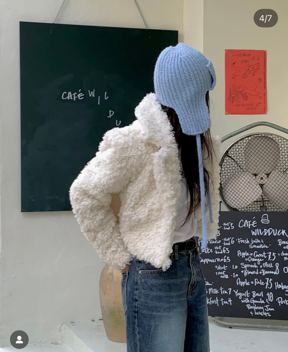 더오유 베이직 퍼 자켓 (택달린 새상품) 상품이미지5