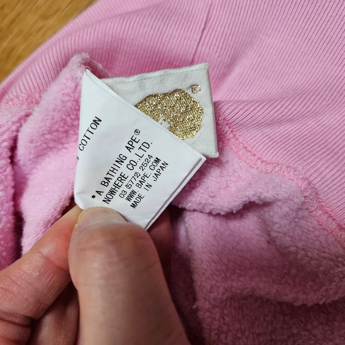 베이프 후드 티셔츠 M 정품 상품이미지4