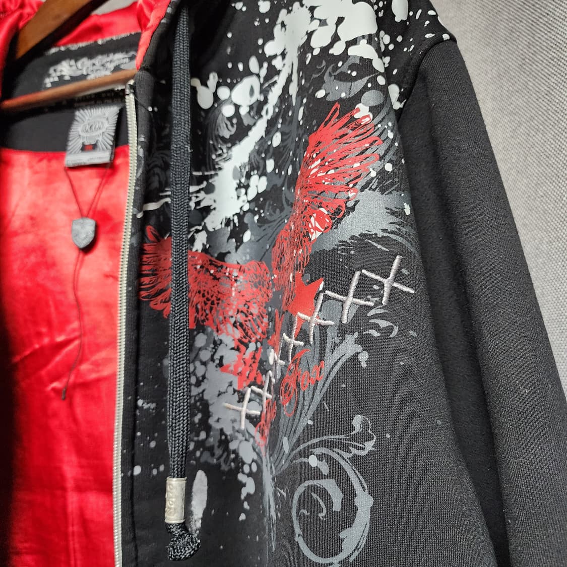 펑크 양산형 지뢰계 후드집업 상품이미지6