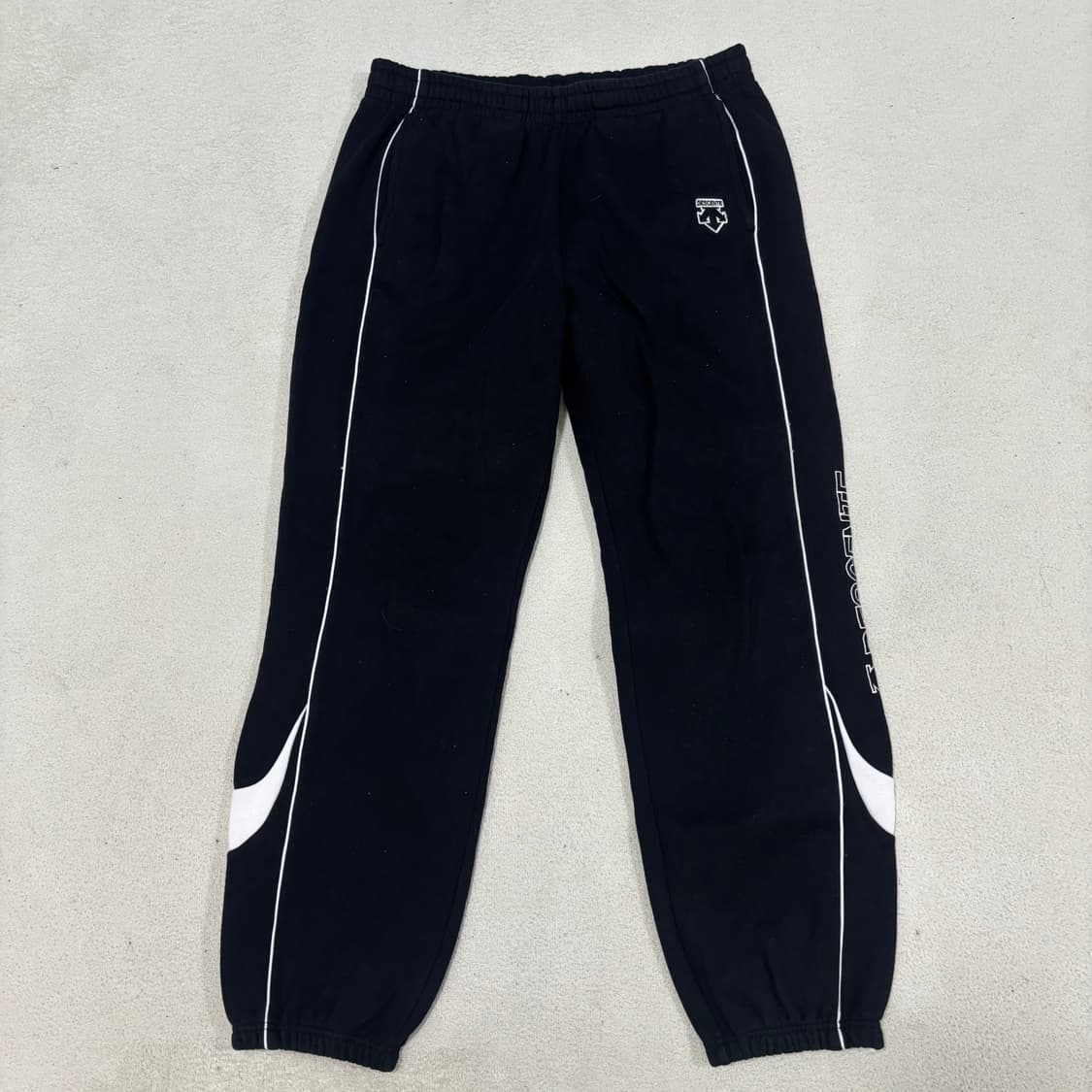 L 데상트 블랙 스웻 조거 팬츠 1210-2 상품이미지1