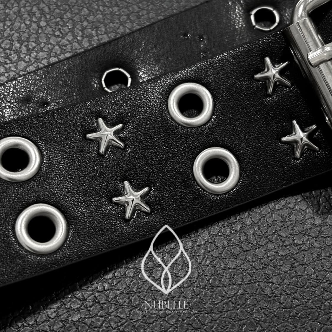 🌗 Star eyelet belt / 스타 아일렛 웨스턴 벨트 상품이미지6