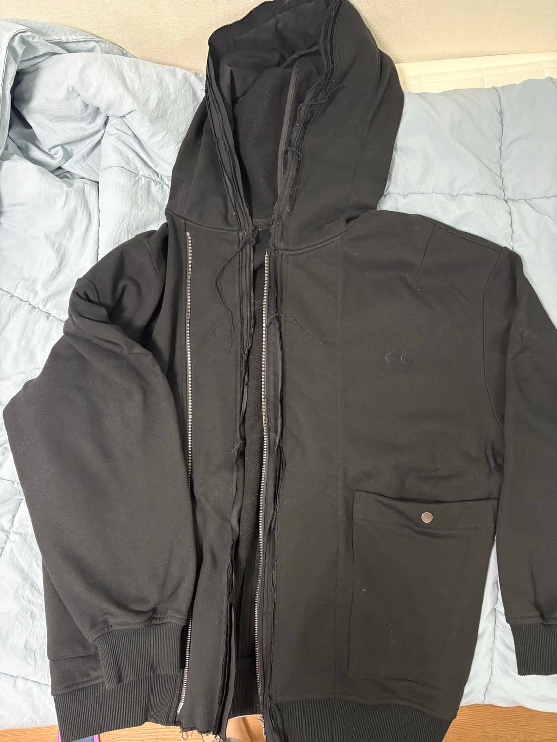 송지오 오버후드집업 상품이미지1