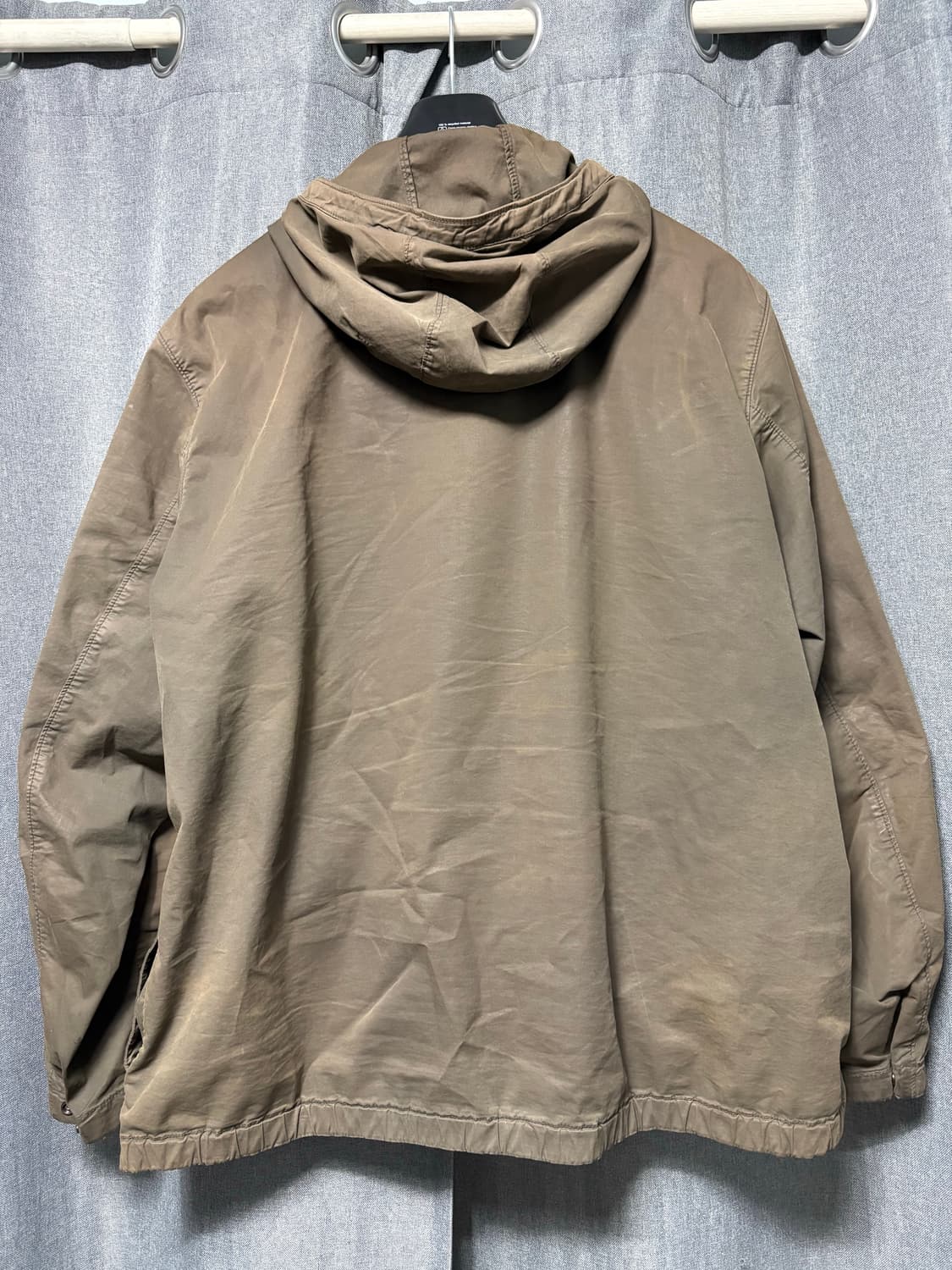 [3xl] 스톤아일랜드 수피마 코튼 자켓 다크카키 상품이미지2