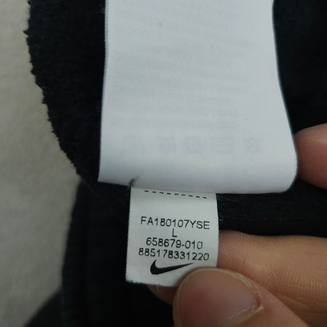 나이키 스우시 팬츠 90 블랙 상품이미지6