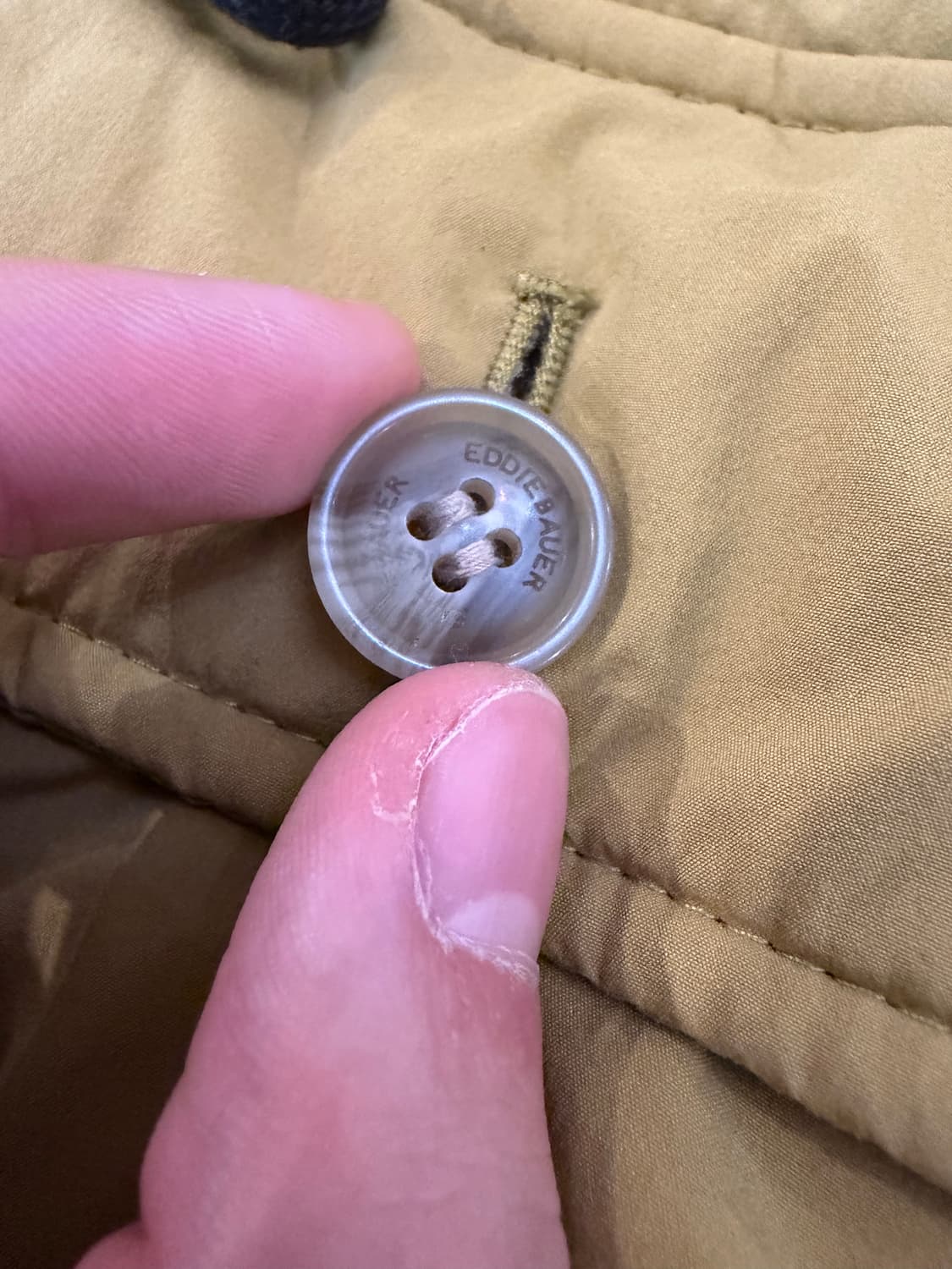 에디바우어 카라코람 시그니쳐 구스다운 파카 머스타드 상품이미지3