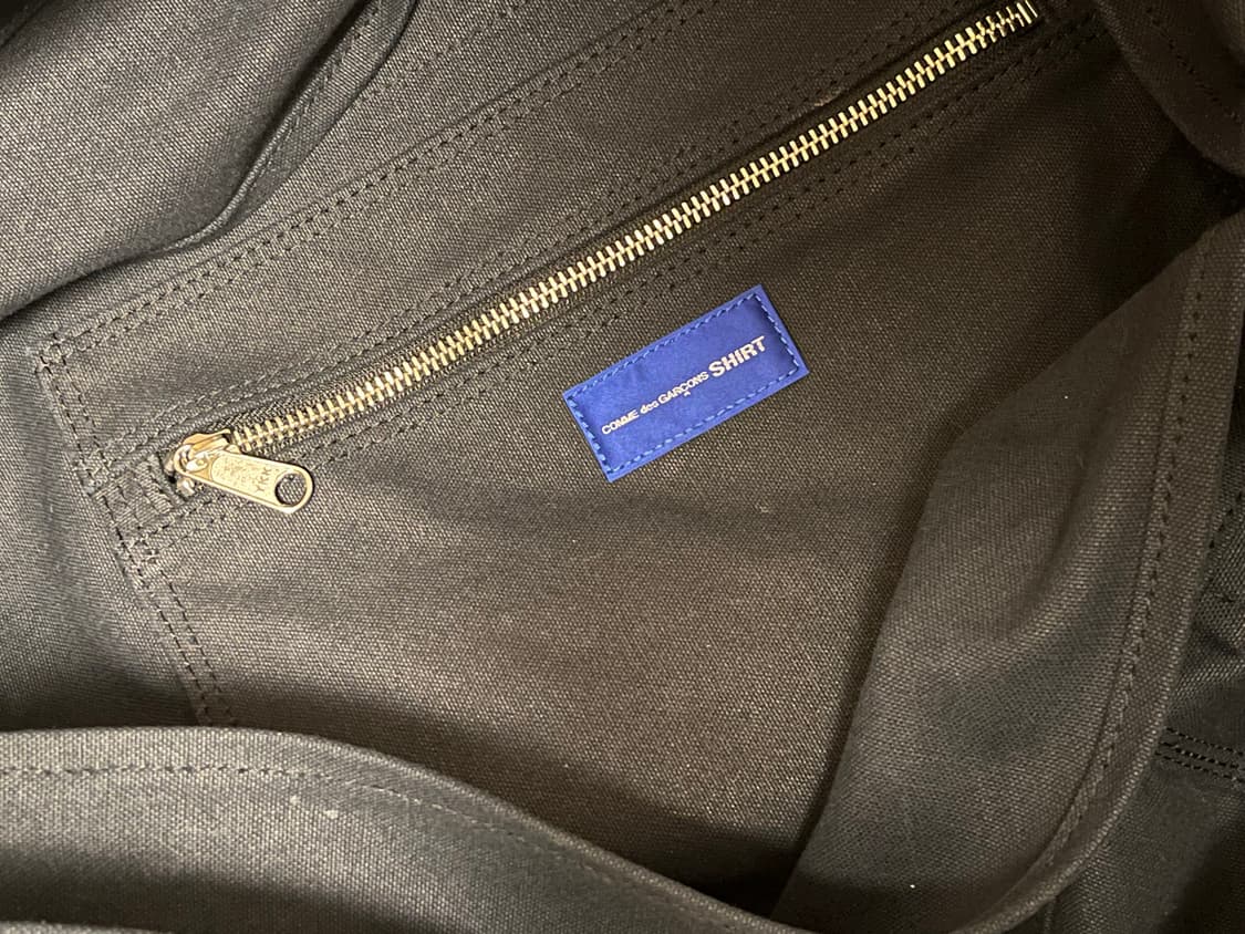 꼼데가르송 셔츠 brett westfall 에디션 캔버스 토트백 상품이미지2