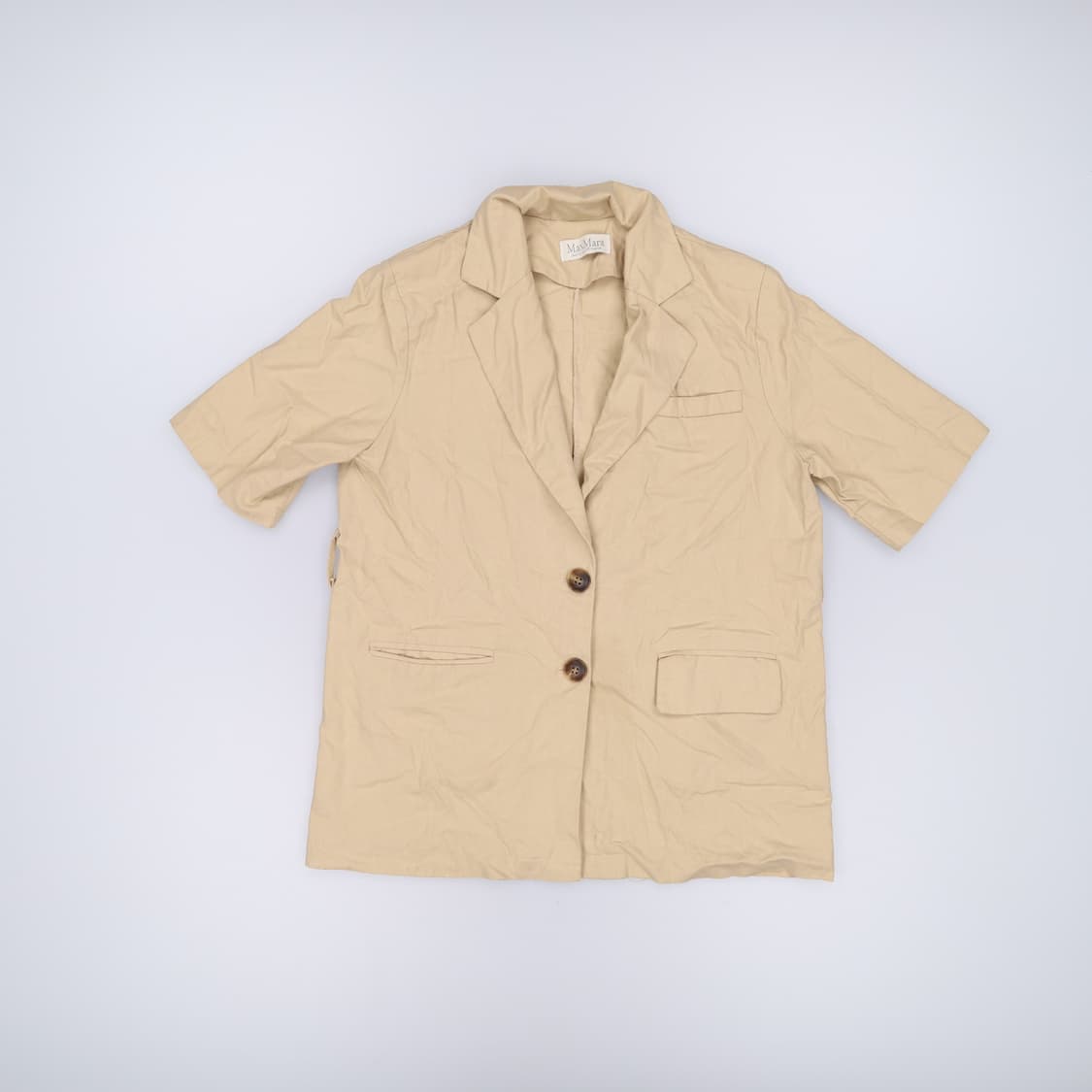 실측확인 MaxMara 여성 반팔블레이저 0602H 상품이미지1