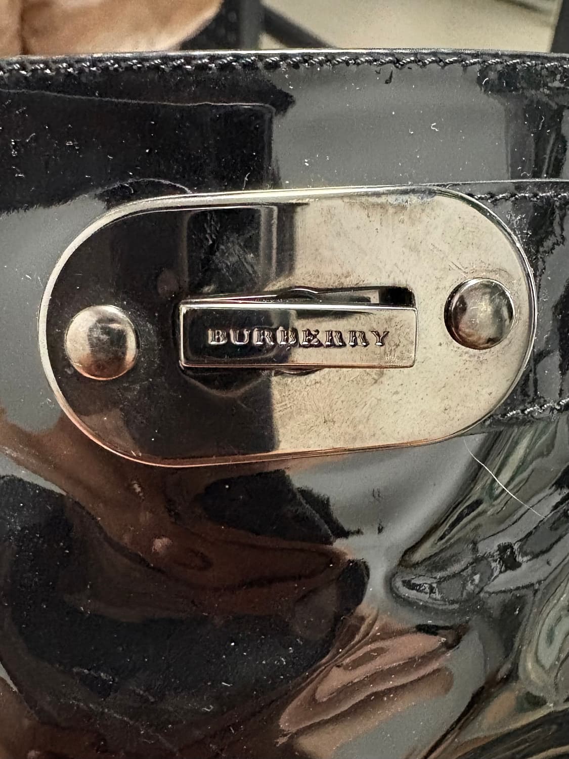 버버리 페이턴트 레더 웨스턴 부츠 상품이미지7