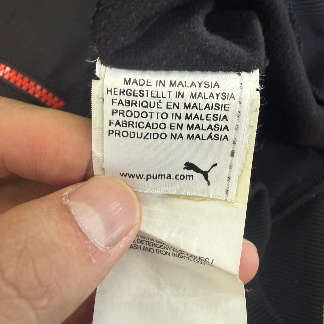 (L)푸마 PUMA 페라리 트랙탑 져지(블랙) 상품이미지5