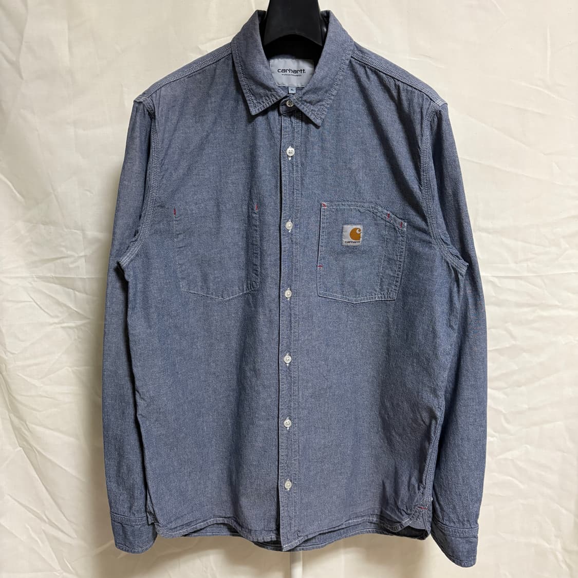 칼하트 윕 샴브레이 워크 셔츠 / 블루, XL 상품이미지1