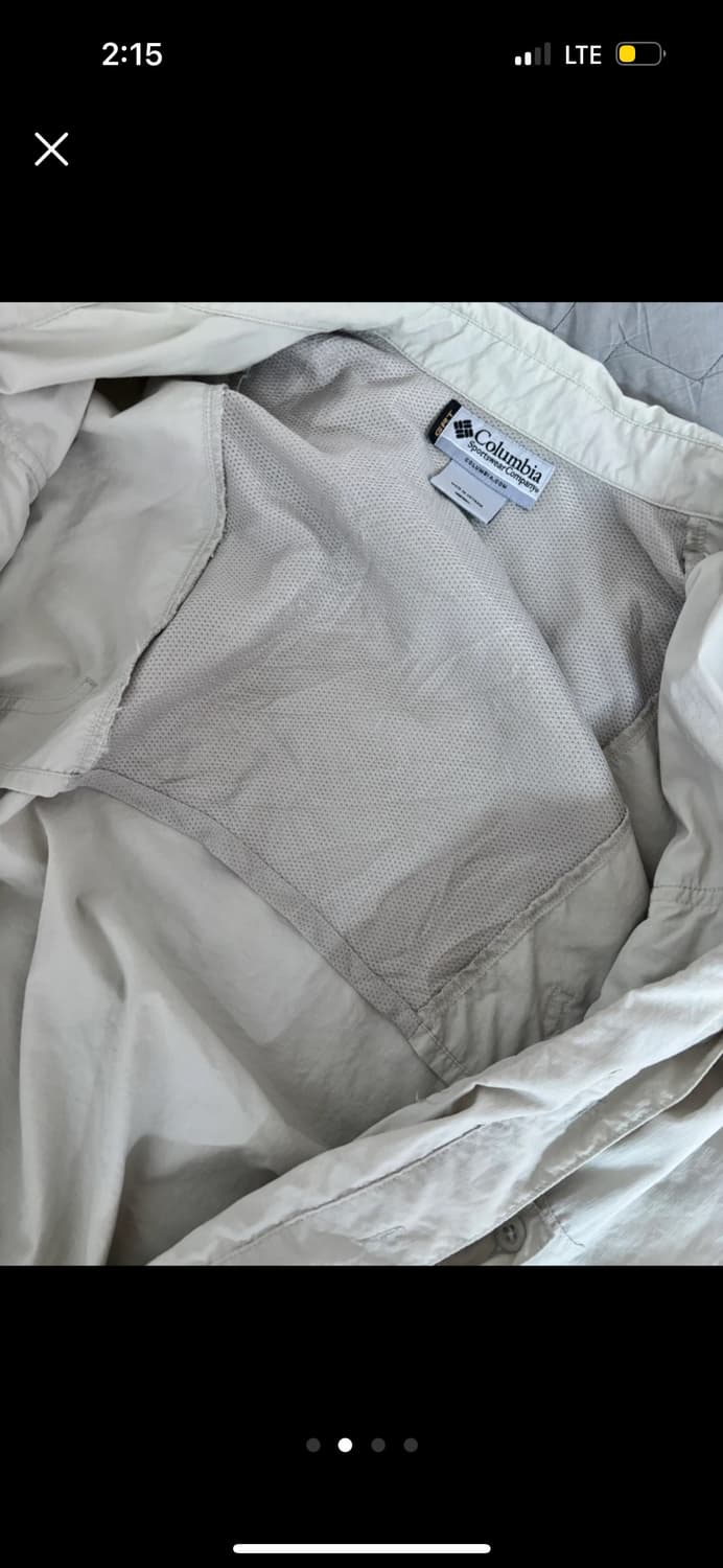 콜롬비아 빈티지 셔츠 자켓 고프코어 나일론 상품이미지2