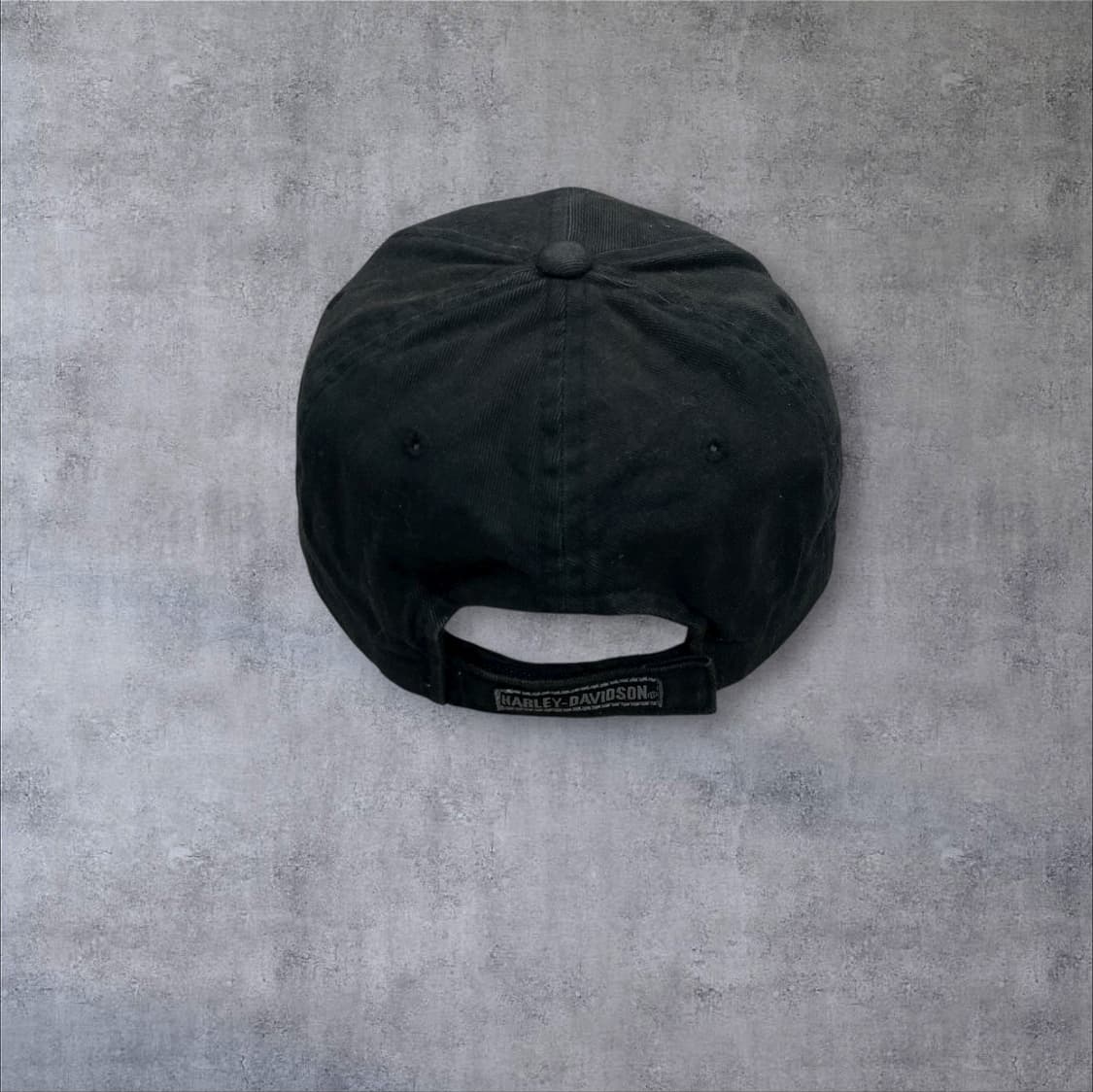 할리 데이비슨 블랙 컬러 클래식 로고 볼캡 상품이미지4