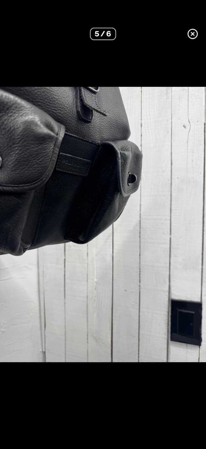 요지야마모토 레더 백팩 상품이미지5