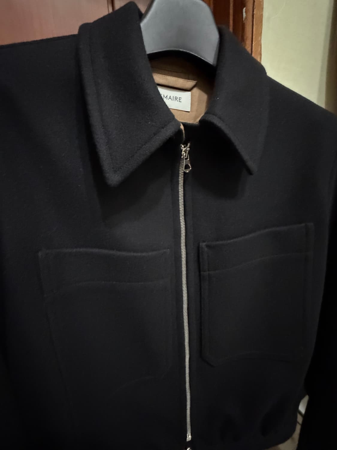 르메르 울 블루종44 블랙 상품이미지3