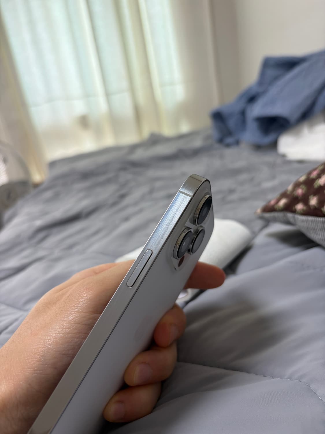 아이폰14 프로 실버 256g A급 상품이미지5